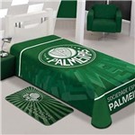 Ficha técnica e caractérísticas do produto Cobertor Standium Casal Palmeiras Jolitex