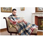 Ficha técnica e caractérísticas do produto Cobertor Tv com Mangas Solteiro 1.60x1.30m - Bege