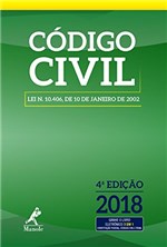 Ficha técnica e caractérísticas do produto Código Civil 4a Ed. 2018