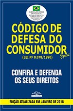 Ficha técnica e caractérísticas do produto Código de Defesa do Consumidor 02 Ed 2018