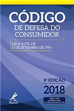 Ficha técnica e caractérísticas do produto Código de Defesa do Consumidor 8a Ed. 2018