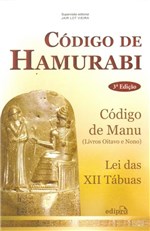 Ficha técnica e caractérísticas do produto Código de Hamurabi - Edipro