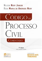 Ficha técnica e caractérísticas do produto Código de Processo Civil Comentado - 17ª Ed. 2018 - Rt