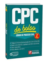 Ficha técnica e caractérísticas do produto Código de Processo Civil de Bolso - Rideel Editora