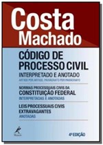 Ficha técnica e caractérísticas do produto Codigo de Processo Civil: Interpretado e Anotado - Manole