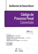 Ficha técnica e caractérísticas do produto Codigo de Processo Penal Comentado - 16 Ed - Forense