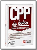 Ficha técnica e caractérísticas do produto Código de Processo Penal - CPC de Bolso - Rideel