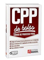 Ficha técnica e caractérísticas do produto Código de Processo Penal - CPP de Bolso (2019) - Rideel