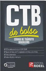 Ficha técnica e caractérísticas do produto Código de Trânsito Brasileiro de Bolso - Rideel