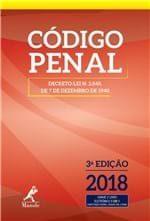 Ficha técnica e caractérísticas do produto Código Penal 3ª Edição