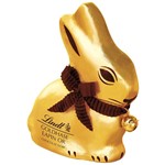 Ficha técnica e caractérísticas do produto Coelho Lindt de Chocolate Suíço Golden Rabbit Dark 100g