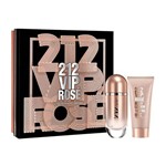 Ficha técnica e caractérísticas do produto Coffret Carolina Herrera 212 VIP Rosé Feminino - Eau de Parfum 80 Ml + Body Lotion 75 Ml