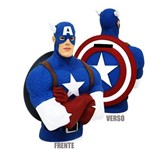 Cofre Busto Capitão América Marvel Original