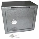 Ficha técnica e caractérísticas do produto Cofre Mecânico Mini Box de Fixar com Boca de Lobo