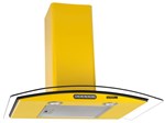 Ficha técnica e caractérísticas do produto Coifa de Parede Nardelli 70cm com Vidro Curvo - 3 Velocidades Slim YELLOW