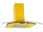 Ficha técnica e caractérísticas do produto Coifa de Parede Nardelli 90cm com Vidro Curvo - 3 Velocidades Slim Yellow 110V