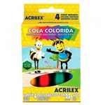 Ficha técnica e caractérísticas do produto Cola Colorida 4 Cores Acrilex 23g