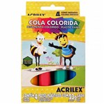 Ficha técnica e caractérísticas do produto Cola Colorida 4 Cores Acrilex