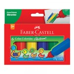 Ficha técnica e caractérísticas do produto Cola Colorida 6 Cores Faber Castell - Faber-castell