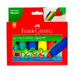 Ficha técnica e caractérísticas do produto Cola Colorida 6 Cores Faber Castell Plastipaint 23g - Faber-castell