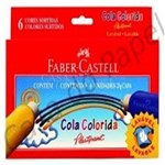 Ficha técnica e caractérísticas do produto Cola Colorida 6 Cores Faber-Castell