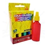 Ficha técnica e caractérísticas do produto Cola Colorida Acrilex - 4 Cores