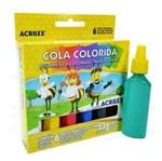 Ficha técnica e caractérísticas do produto Cola Colorida Acrilex - 6 Cores