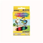 Ficha técnica e caractérísticas do produto Cola Colorida Acrilex - com 4 Cores - 23g
