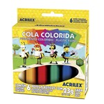 Ficha técnica e caractérísticas do produto Cola Colorida com 6 Cores 23g 02606 - Acrilex Tintas
