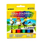 Ficha técnica e caractérísticas do produto Cola Colorida Cores Acrilex 23g