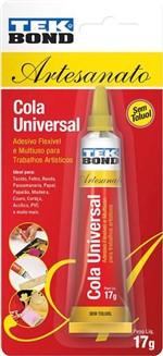Ficha técnica e caractérísticas do produto Cola de ALTA Resistencia Universal 17G. Tekbond