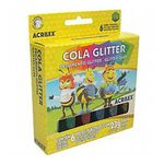 Ficha técnica e caractérísticas do produto Cola Glitter 6 cores 23g Acrilex Embalagem com 3 Unidades