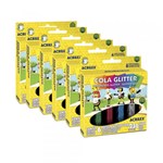 Ficha técnica e caractérísticas do produto Cola Glitter 6 Cores 23g Pct 6 Unidades Acrilex