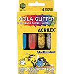 Cola Glitter Acrilex 15gr 6 Cores