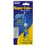 Ficha técnica e caractérísticas do produto Cola Instantânea Super Cola Gel Tekbond 3g