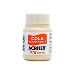 Cola Permanente Acrilex 37g 12unidades *para Base Silhouette