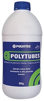 Ficha técnica e caractérísticas do produto Cola PVC 850 G (Frasco) Polytubes