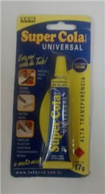 Ficha técnica e caractérísticas do produto Cola Universal Super Cola 17g 7004 Tekbond - 1