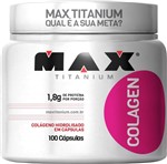 Ficha técnica e caractérísticas do produto Colagen Pote com 100 Cápsulas Max Titanium