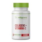 Ficha técnica e caractérísticas do produto Colágeno 300Mg Com Vitamina C 300Mg 120 Doses