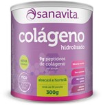 Ficha técnica e caractérísticas do produto Colágeno Abacaxi com Hortelã 300g - Sanavita
