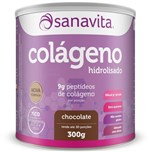 Ficha técnica e caractérísticas do produto Colágeno Chocolate 300g Sanavita