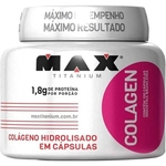 Ficha técnica e caractérísticas do produto Colageno Colagen Pote 100 Capsulas Max Titanium