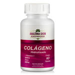 Ficha técnica e caractérísticas do produto Colágeno Com Vitaminas 60 Capsulas de 600 mg
