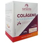 Ficha técnica e caractérísticas do produto Colágeno Hidrolisado - 30 Sticke de 4G Frutas Vermelhas - Sanavita