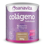 Ficha técnica e caractérísticas do produto Colágeno Hidrolisado - 300g Cappuccino - Sanavita