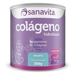 Ficha técnica e caractérísticas do produto Colágeno Hidrolisado - 300g Neutro - Sanavita
