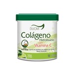 Ficha técnica e caractérísticas do produto Colágeno Hidrolisado C/ Vitamina C & Chá Verde 200g Duom
