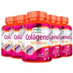 Colágeno Hidrolisado com Vitamina C - 5x 240 Cápsulas - Katigua