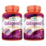 Ficha técnica e caractérísticas do produto Colágeno Hidrolisado com Vitamina C - 2 un de 60 Cápsulas - Katigua